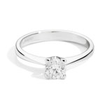 solitaire ring recarlo jewels maria teresa collection diamond 18 kt gold 2