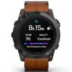 Orologio Garmin Epix Pro - Shappire - 51mm - Titanio e Pelle