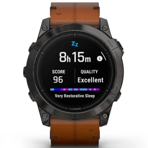 Orologio Garmin Epix Pro - Shappire - 51mm - Titanio e Pelle
