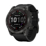 Garmin Fenix 7X - Sapphire Solar Watch - 51mm - Titanium and Silicone