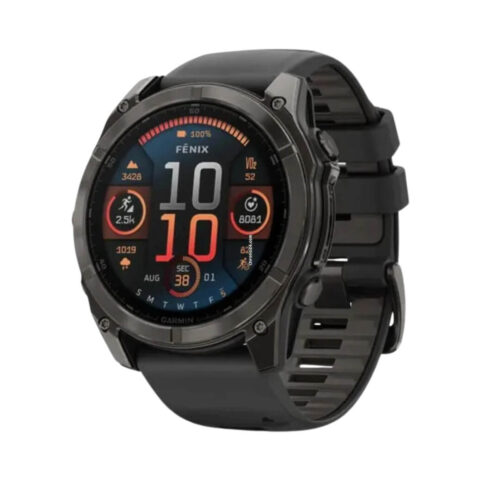 Orologio Garmin Fenix 8 - 51mm - Titanio e Silicone