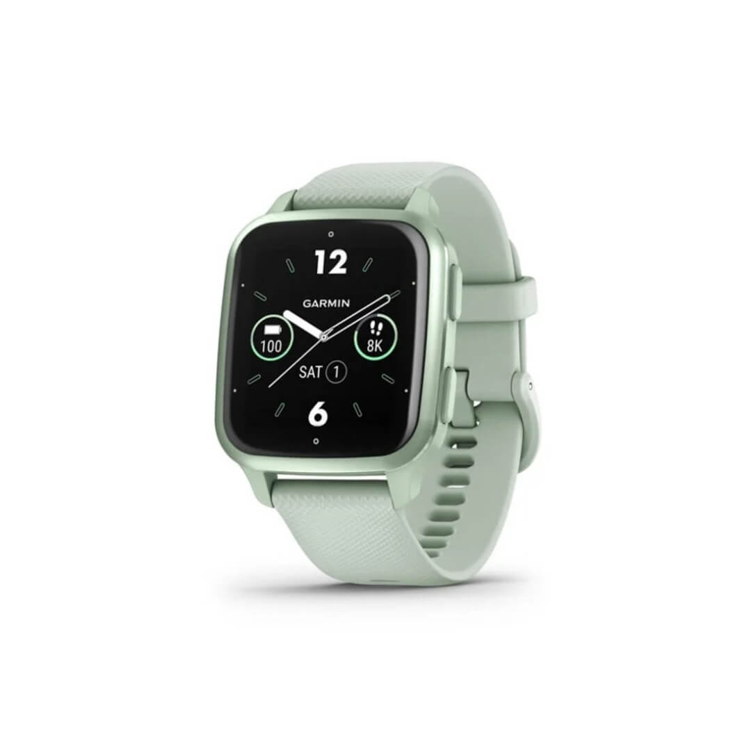 Cinturino In Silicone Compatibile Garmin Venu Sq 2 – 20mm – Sgancio Rapido, Verde Oliva