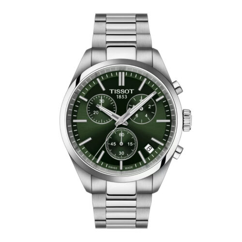 Orologio Tissot PR 100 Chronograph – 40mm – al Quarzo – Acciaio... - Verde