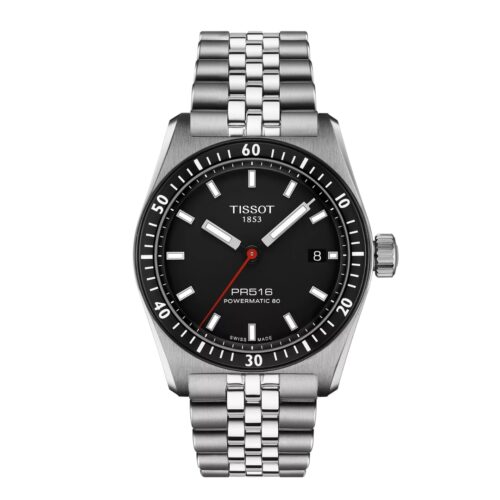 Orologio Tissot PR516 Powermatic 80 - 38mm - Acciaio