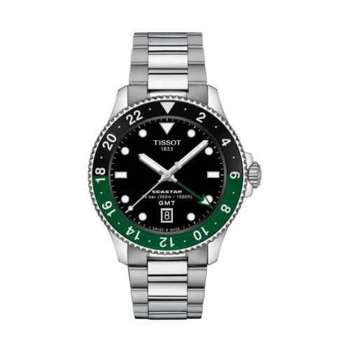 Orologio Tissot Seastar 1000 Quartz GMT - 40mm - Acciaio