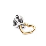 Ciondolo Trollbeads Buona Fortuna D'Amore – Argento e Oro