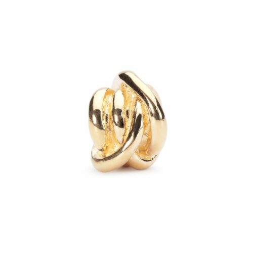 Ciondolo Trollbeads Nodo della Fortuna – Oro Giallo 18kt