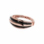Bracciale Damiani Spicchi di Luna Oro Rose e Onice
