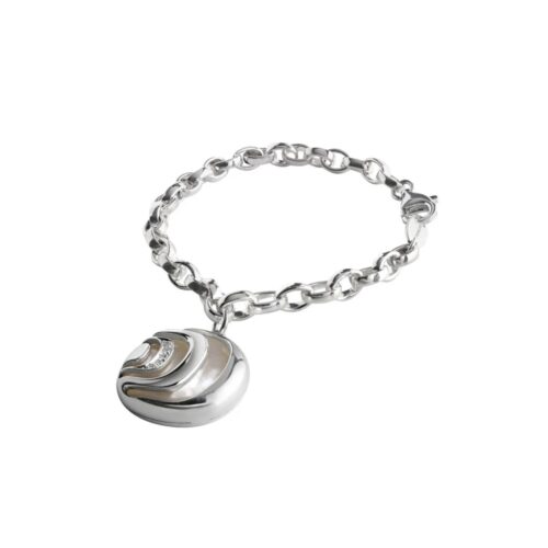 DAMIANI woman bracelet Damianissima Collection with Pendant Sterling Silver 925/000 - Black Onyx.