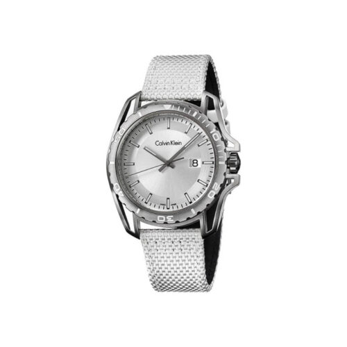 Calvin Klein Earth watch - 44mm - Quartz - Steel and Fabric