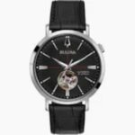 Orologio Bulova Aerojet Automatic - 41mm - Acciaio e Pelle