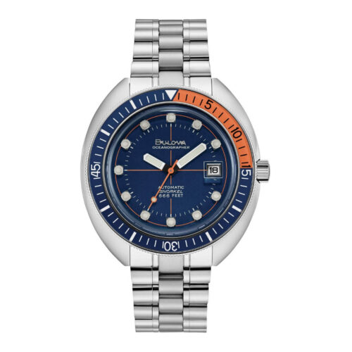 Orologio Bulova Oceanographer – 44mm – Automatico – Acciaio... - Blu