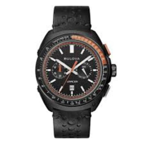 Orologio Bulova Racer - 42mm - al Quarzo - Acciaio e Pelle