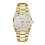 Bulova Super Seville Watch – 38mm – Quartz – Gold-Tone Stainless Steel