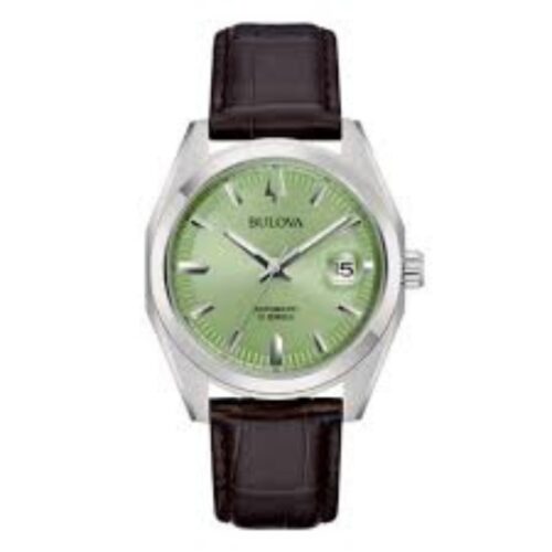 Orologio Bulova Surveyor - Automatico - 39mm - Acciaio e Pelle