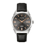 Orologio Bulova Sutton - Automatico - 41mm - Acciaio e Pelle