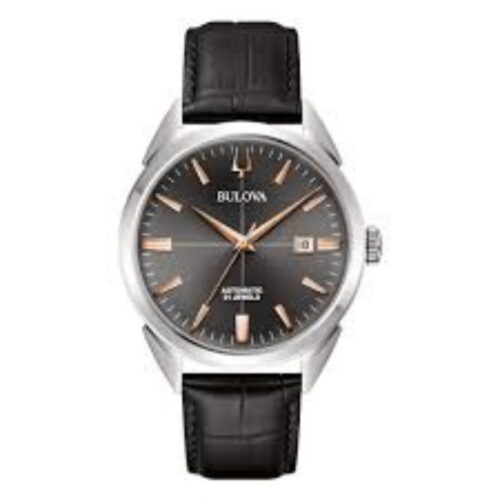 Orologio Bulova Sutton - Automatico - 41mm - Acciaio e Pelle