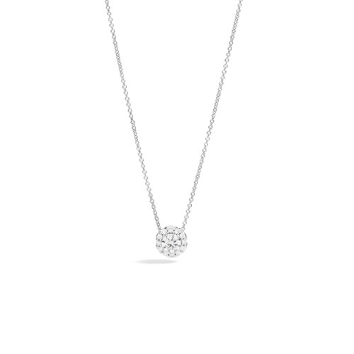 Collana Recarlo Anniversary Halo – Oro Bianco 18kt – Diamanti