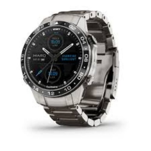 Orologio Garmin Marq Aviator Gen 2 - 46mm - cassa e cinturino Titanio