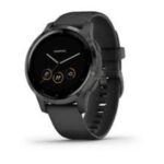 Garmin Vivoactive 4s Watch - 45mm - Steel Case and Silicone Strap