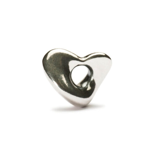 Ciondolo Trollbeads Cuore Soffice – Argento