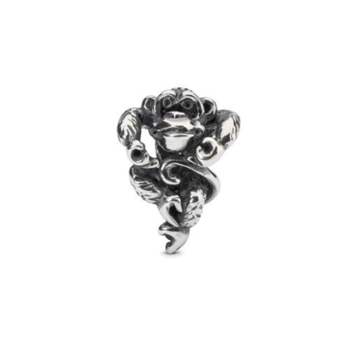 Ciondolo Trollbeads Scimmietta dell'Armonia – Argento