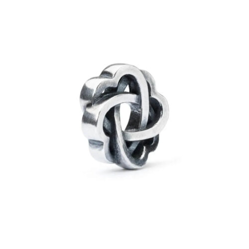 Ciondolo Trollbeads Intrecci D'Amore – Argento