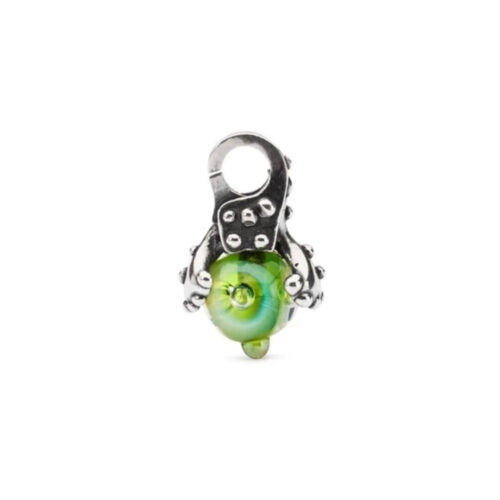 Ciondolo Trollbeads Foglie di Vita – Argento e Vetro