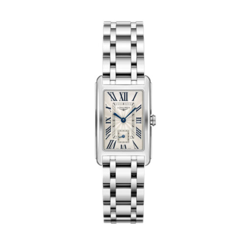 Orologio donna LONGINES DolceVita Quarzo - cassa e cinturino Acciaio - quadrante Bianco