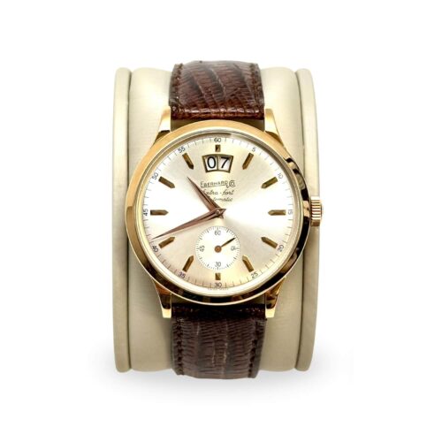 Orologio Eberhard Extra Fort – Secondo Polso – 38mm – Automatico – Oro e Pelle