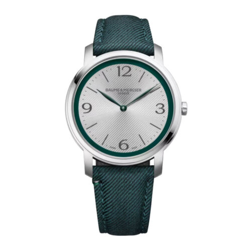 Orologio Baume&Mercier Classima - cassa Acciaio 42mm - cinturino in Tessuto