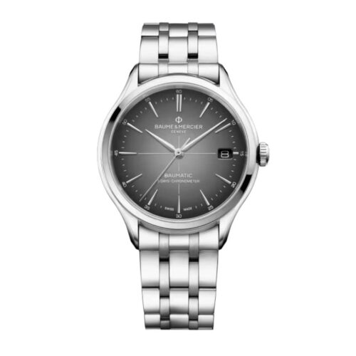 Orologio BAUME MERCIER Clifton - 40mm - cassa e cinturino in Acciaio