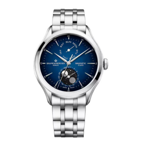 Orologio Baume e Mercier Clifton - Automatico - cassa 42 mm e cinturino Acciaio