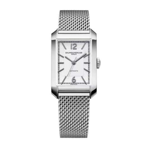 Orologio Baume e Mercier Hampton - Automatico- cassa e cinturino Acciaio - 43x27.5