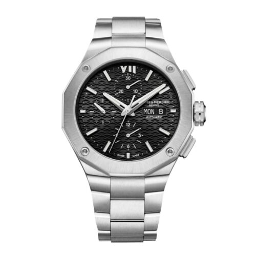 Orologio Baume e Mercier Riviera - Automatico- cassa e cinturino Acciaio - 43mm