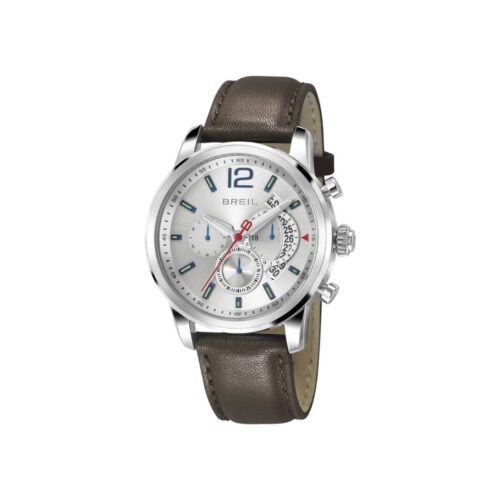 Orologio Breil Miglia - al Quarzo - 44mm - Acciaio e Pelle