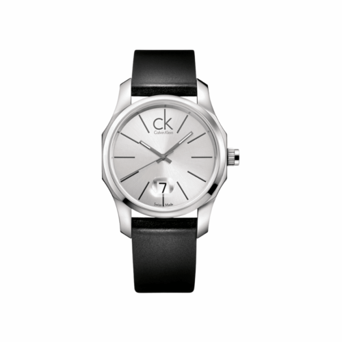 Calvin Klein Biz watch - Quartz - 42mm - Steel and Leather