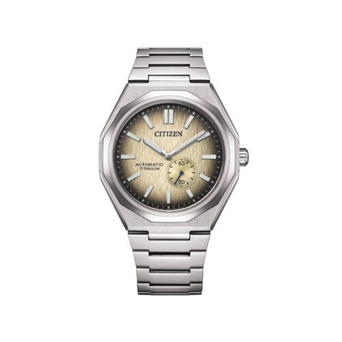 Citizen Zenshin 60 Watch – Automatic – 40mm – Super Titanium... - Beige
