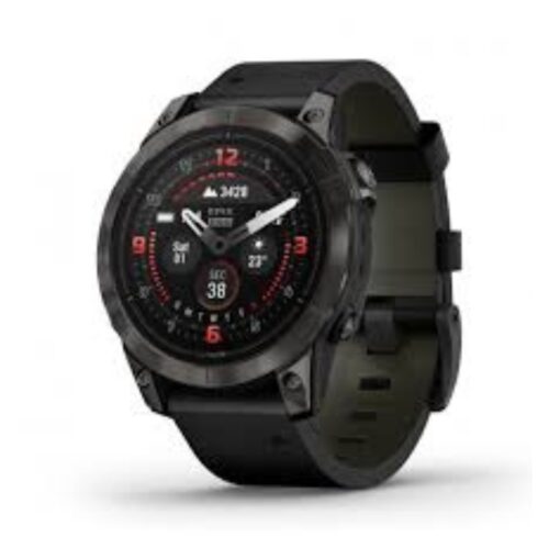 Orologio Garmin Epix Pro - Shappire Edition - 47mm - Titanio e Pelle