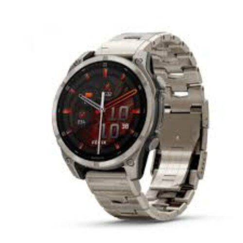 Orologio Garmin Fenix 8 - 47mm - cassa e cinturino in Titanio