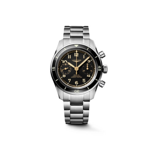 Orologio Longines Spirit Pilot Flyback - Manuale - 39.5mm - Acciaio