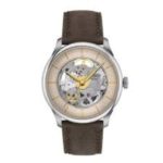 Orologio Tissot Chemin Des Tourelles Squelette – 39mm – Acciaio e Pelle