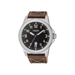 Orologio Vagary by Citizen - 42mm - al Quarzo - Acciaio e Pelle