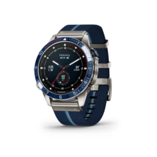 Orologio Garmin Marq Captain - Gen 2 - 46mm - Titanio e Nylon