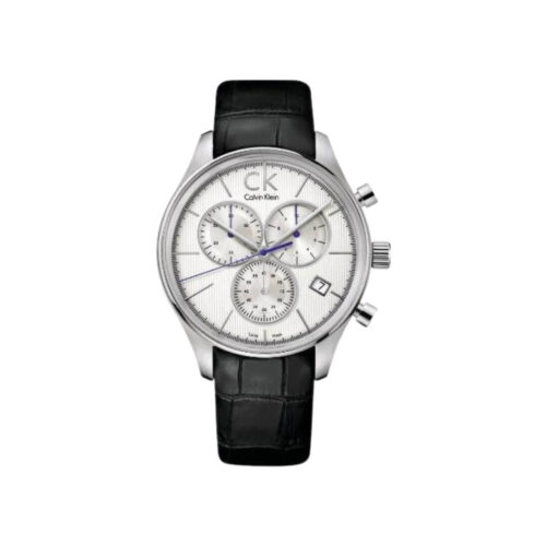 Calvin Klein watch - Quartz - 42mm - Steel and Leather