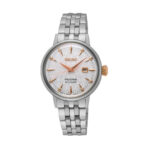 Orologio Seiko Presage - 30mm - Automatico - Acciaio e Diamanti