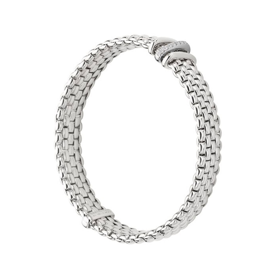 Bracciale donna Fope Panorama in oro 18 diamanti