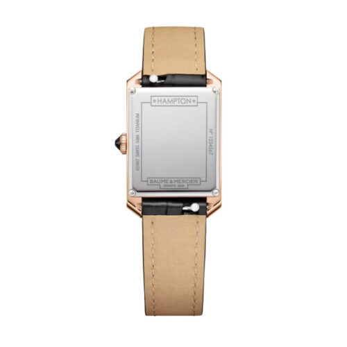 woman-watch-baume-mercier-hampton-rose-gold-titanium-m0a10752-back