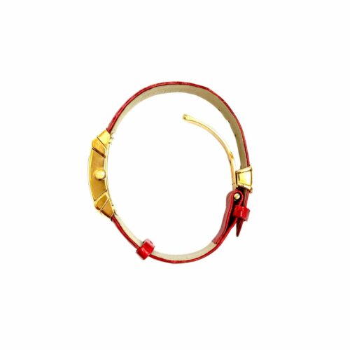 woman-watch-damiani-ego-collection-square-case-gold-leather-30000041-lateral