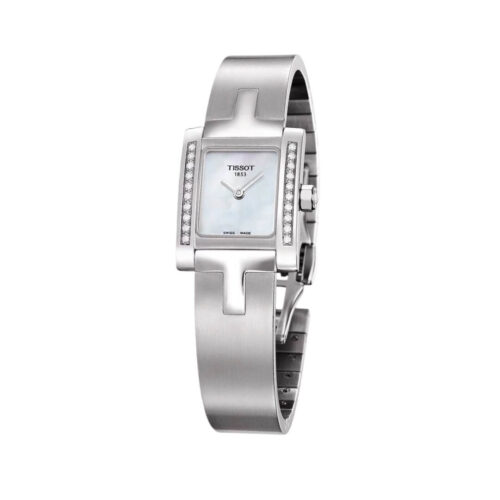 Orologio Tissot T3 Diamonds - al Quarzo - 24x20 mm - Acciaio e Diamanti
